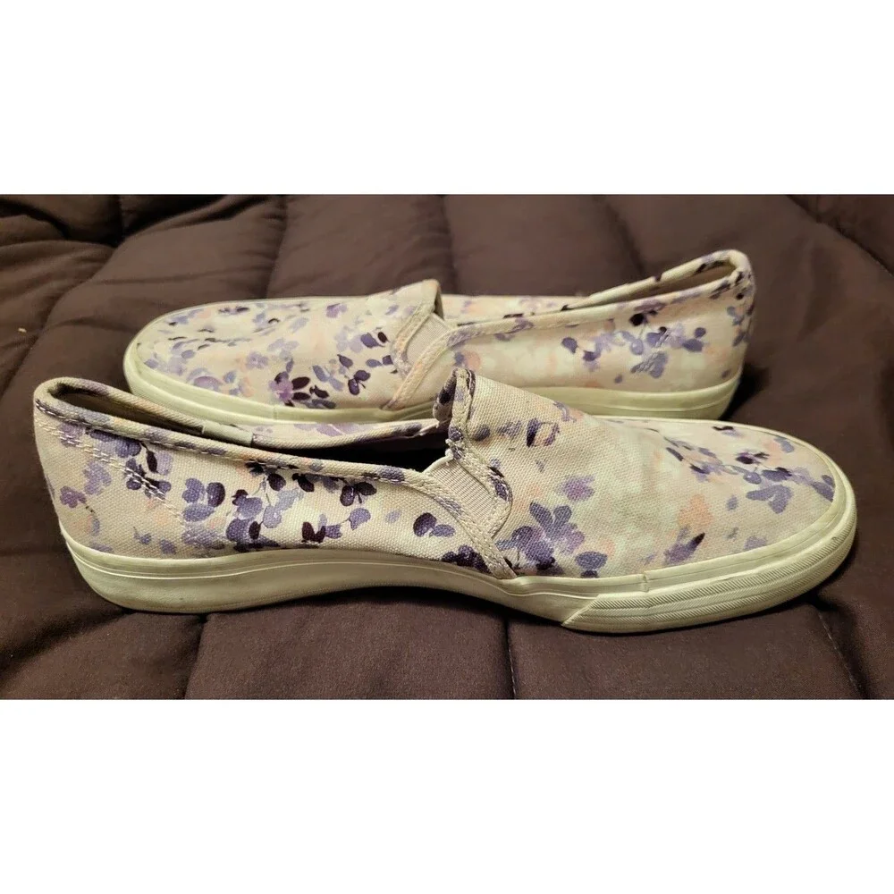 Keds Womens Floral Slip On Shoes Size 11